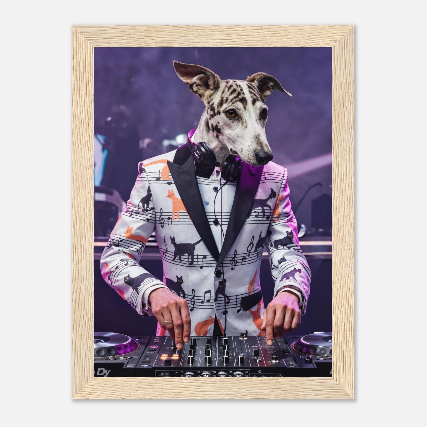 DJ:n – Personligt djurporträtt