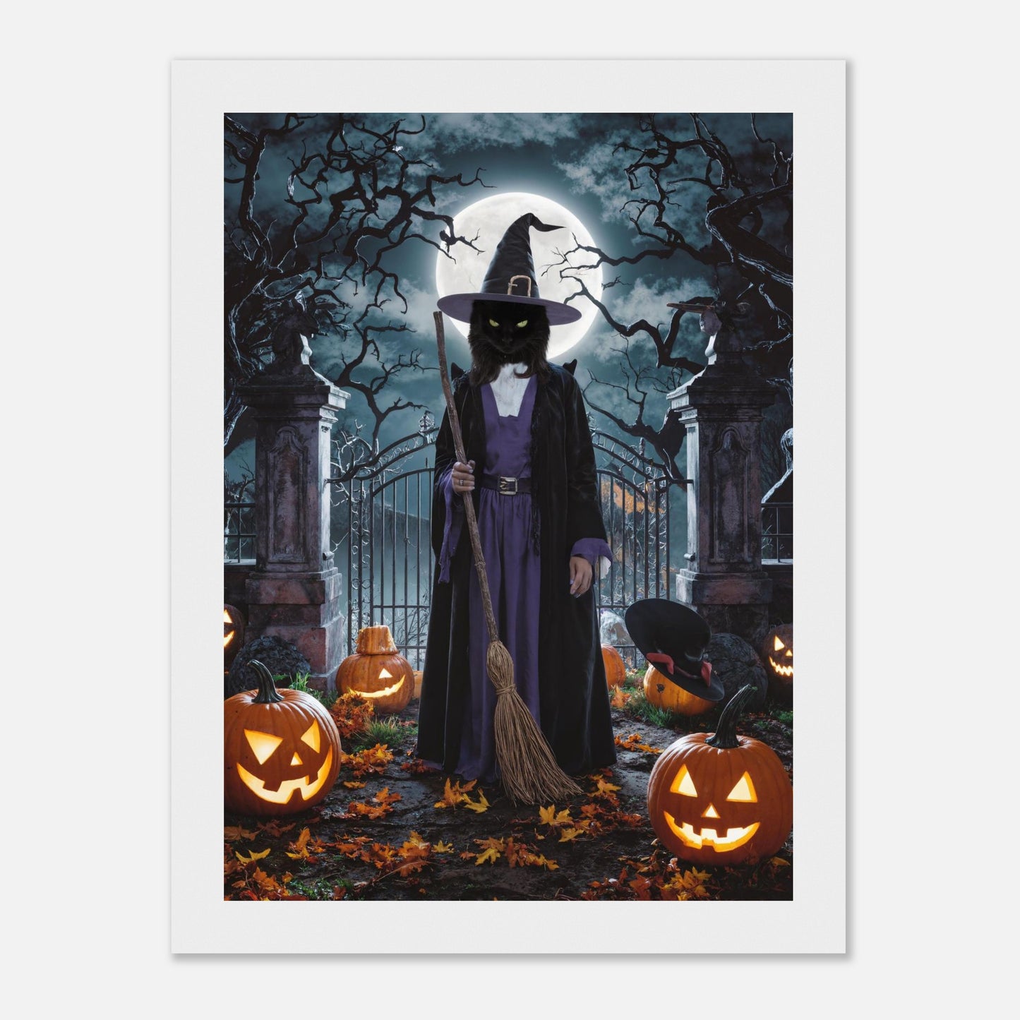 Halloween – Personligt djurporträtt