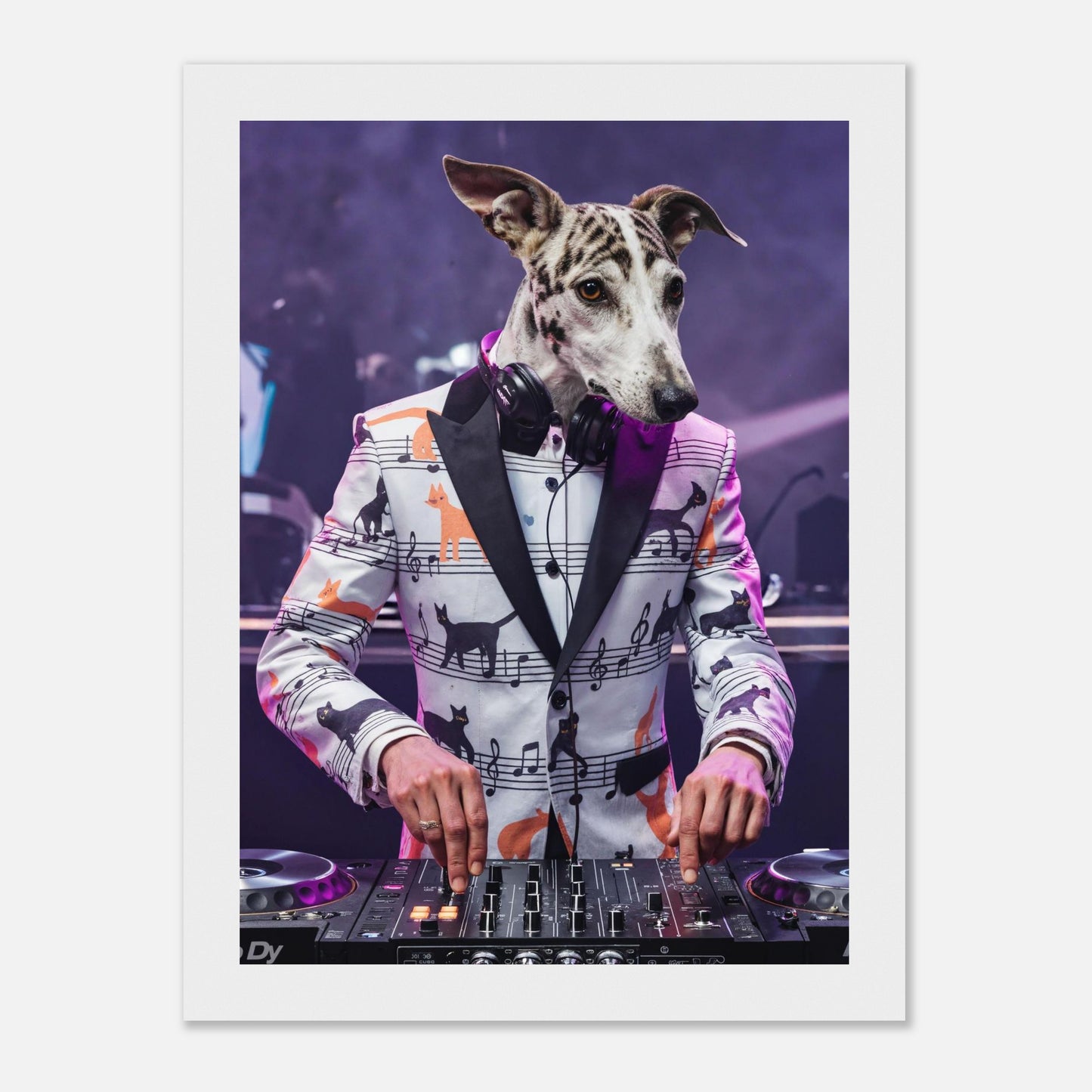DJ:n – Personligt djurporträtt