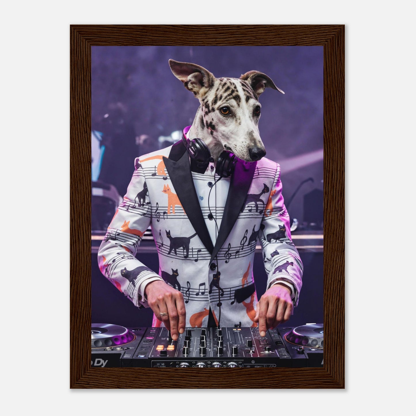 DJ:n – Personligt djurporträtt