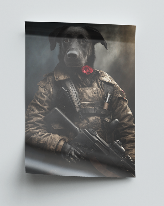 Soldaten – Personligt djurporträtt