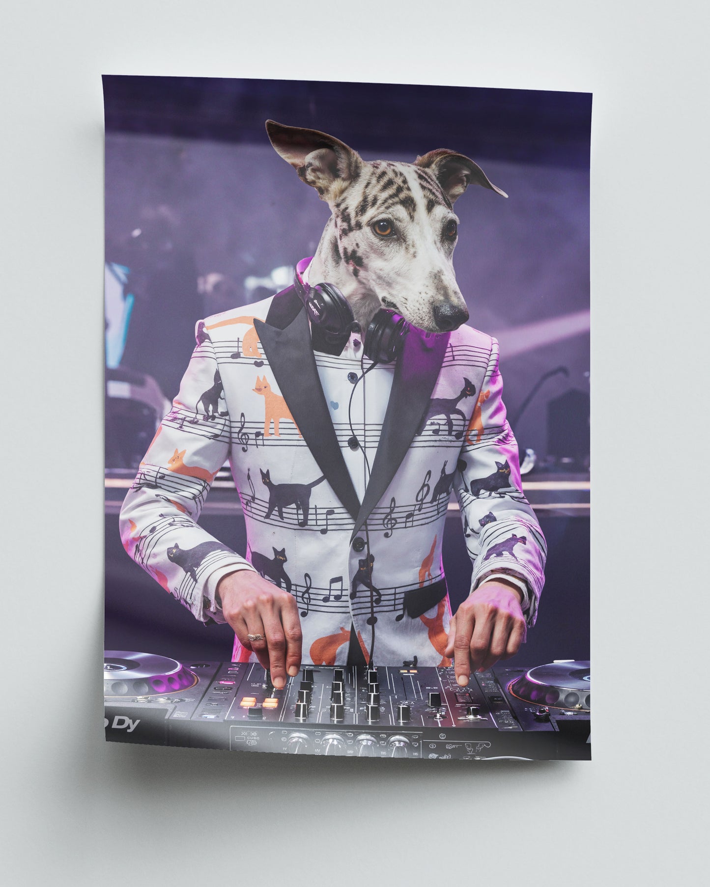 DJ:n – Personligt djurporträtt